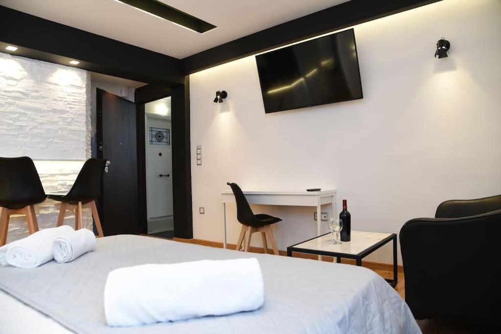 Syntagma Square, 30Sqm Nikis Luxurious Studio Atenas Exterior foto